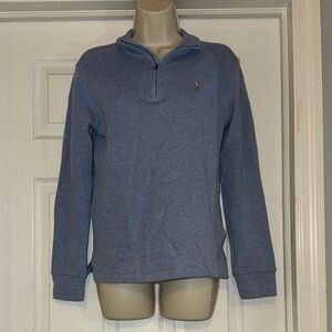 Polo Ralph Lauren Kids Blue Quarter-Zip Pullover